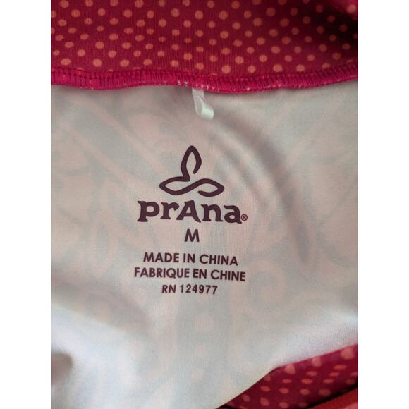 prAna Dress Womens Medium Hot Pink Activewear Stretch Performance‎ Boho Vacation - Picture 8 of 8